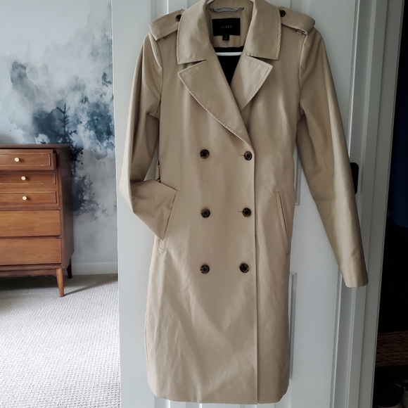 J. Crew Icon Belted Trench, Khaki (4) - Picture 4 of 15